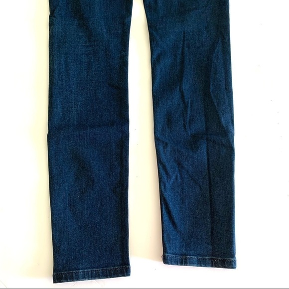Denim Co Skinny Jeans Dark Wash Distressed Busted Knees Classic Womens sz 4 - Picture 4 of 8